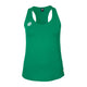 Indian Maharadja Breeze tanktop voor dames in groen, plat vooraanzicht