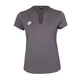 Indian Maharadja Breeze T-shirt voor dames in taupegrijs, plat vooraanzicht