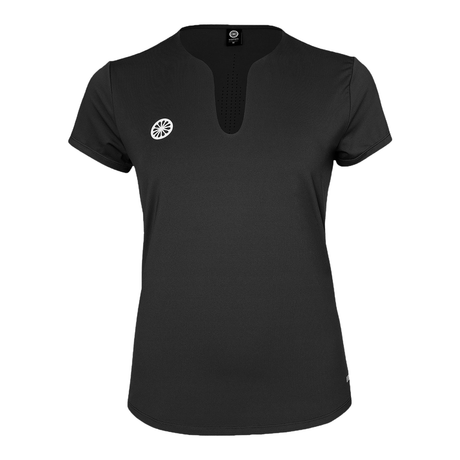 Indian Maharadja Breeze T-shirt voor dames in zwart, plat vooraanzicht