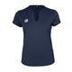 Indian Maharadja Breeze T-shirt voor dames in marineblauw, plat vooraanzicht
