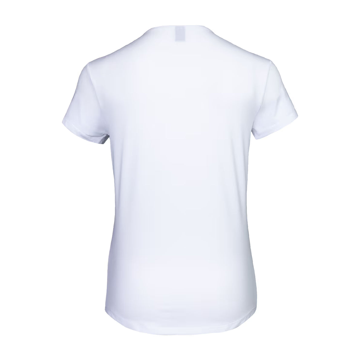 Achterzijde van het witte Indian Maharadja Breeze T-shirt, plat gelegd