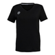 Indian Maharadja Dry Touch T-shirt voor dames in zwart met V-hals