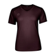 Indian Maharadja Dry Touch T-shirt voor dames in bordeaux, vooraanzicht