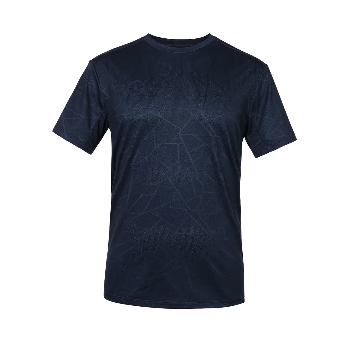 Indian Maharadja Dynamic T-shirt voor heren in donkerblauw, plat vooraanzicht