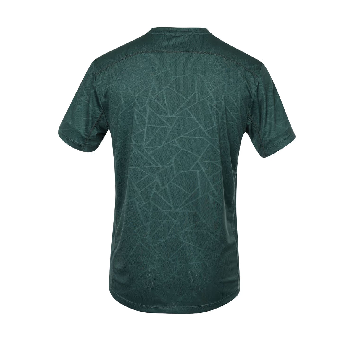 Achterzijde van het donkergroene Indian Maharadja Dynamic T-shirt, plat gelegd