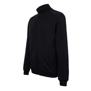 Indian Maharadja Men Track Jacket Black, schuin zijaanzicht met steekzak