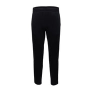 Indian Maharadja Men Track Pants Black, zwarte trainingsbroek met elastische tailleband, vooraanzicht