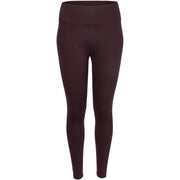 Indian Maharadja Performance Tight W Dark Berry, vooraanzicht plat gelegd