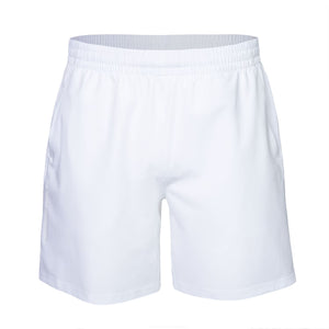 Indian Maharadja Ripstop short voor heren in wit, plat vooraanzicht