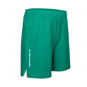 Indian Maharadja Ripstop Short Lush Green, zijaanzicht met merknaam op de pijp