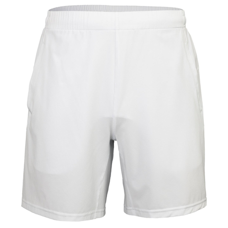 JDH Carbon Pro short voor heren in wit, plat vooraanzicht