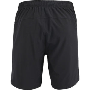 Achterzijde van de zwarte JDH Carbon Pro short voor heren