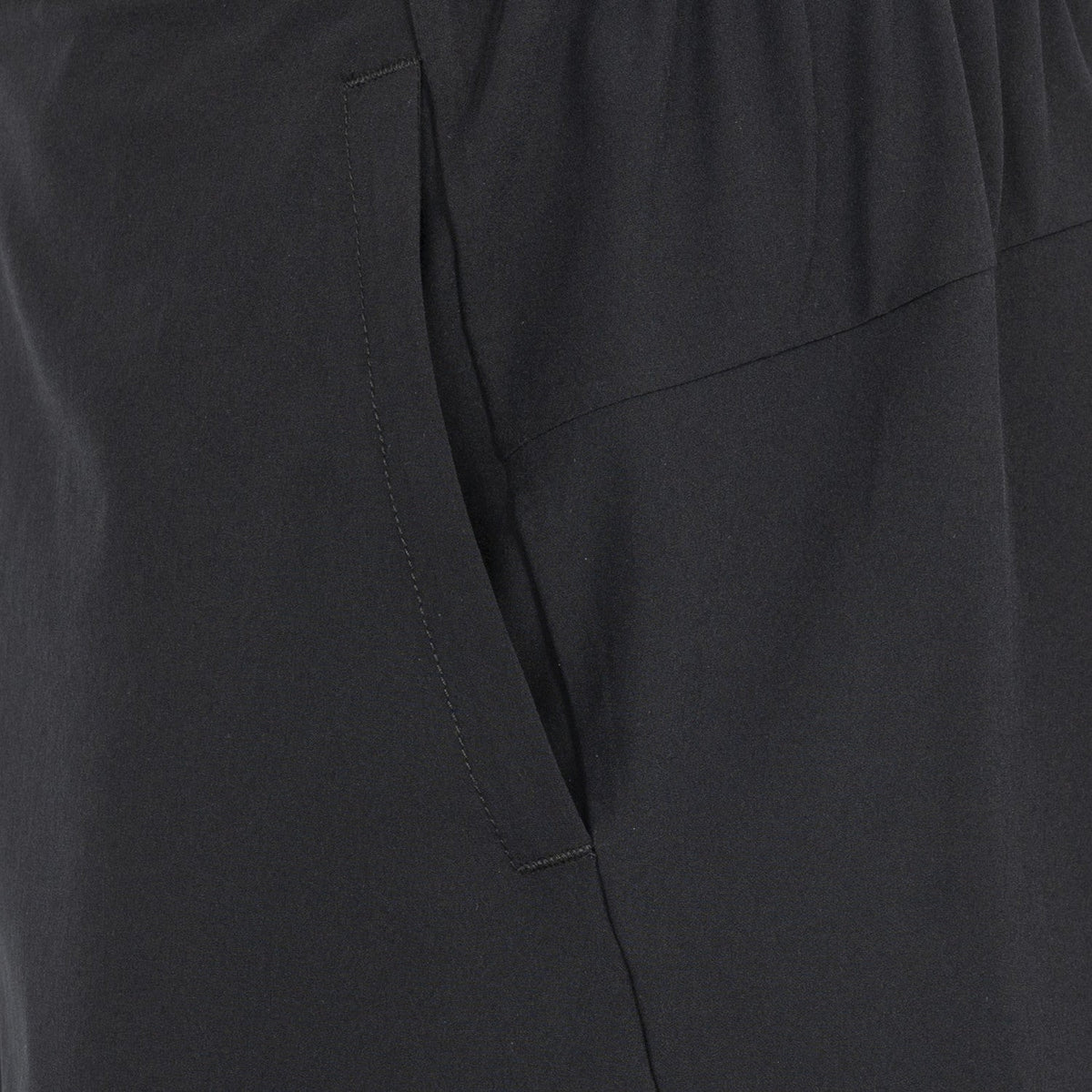 Detail van de zijzak van de zwarte JDH Carbon Pro short