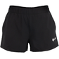 Vooraanzicht van de zwarte JDH Carbon Pro damesshort met klein logo op de rechterpijp