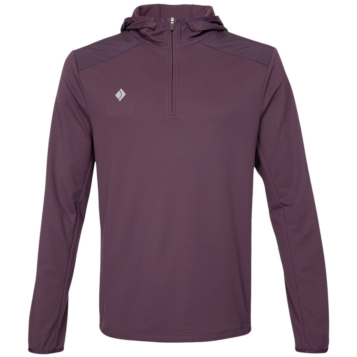 JDH Hooded Midlayer Plum - productfoto