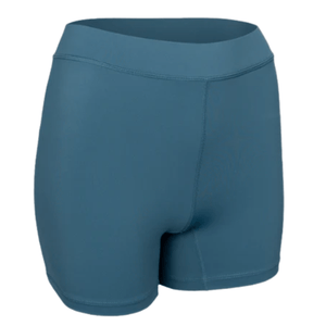 De petrolblauwe binnenshort van de lichtblauwe JDH Performance Dress