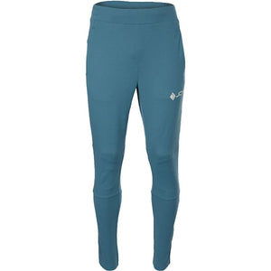 JDH Performance broek voor heren in petrolblauw, vooraanzicht met smalle pijpen