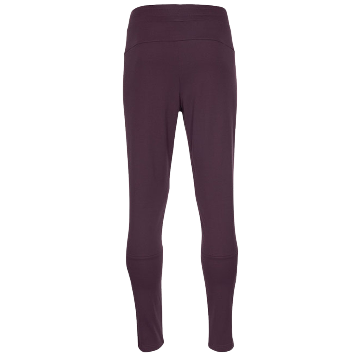 Achterzijde van de aubergine JDH Performance broek