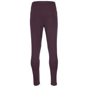Achterzijde van de aubergine JDH Performance broek