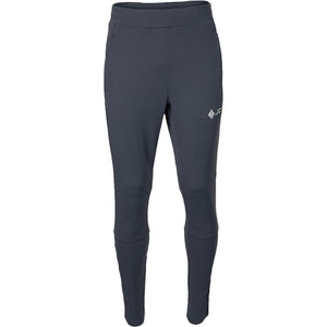 JDH Performance broek voor heren in antracietgrijs, vooraanzicht met JDH-logo