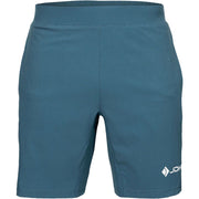 Vooraanzicht van de JDH Performance Short Tidal met wit JDH-logo op de pijp