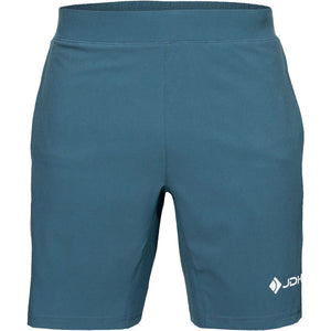 Vooraanzicht van de JDH Performance Short Tidal met wit JDH-logo op de pijp