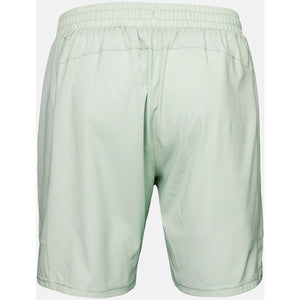 Achterkant van de mintgroene JDH Performance Short met brede elastische tailleband