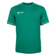 JDH Pro Tech T-shirt voor heren in groen met JDH-logo op de borst