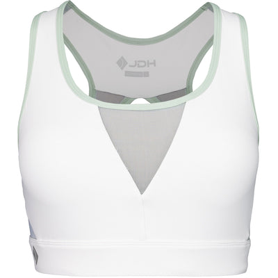 JDH Sports Bra White