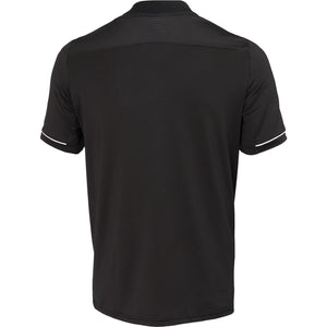 Achterkant van het zwarte JDH T-Shirt Carbon Pro met egale schouders en ronde hals