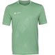 Vooraanzicht van het lichtgroene JDH T-Shirt Carbon Pro met wit JDH-logo op de borst