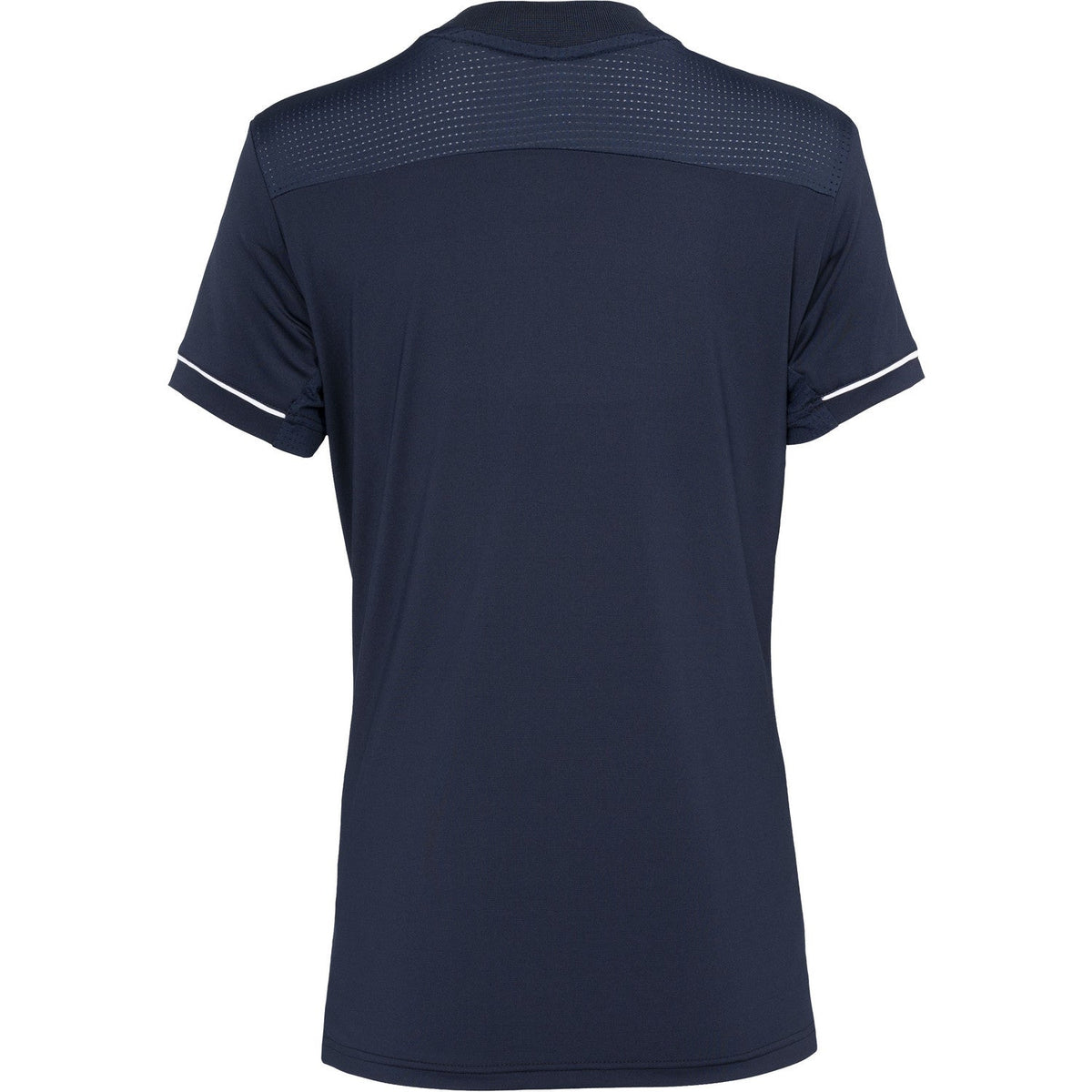 Achterzijde van het marineblauwe JDH Carbon W Pro T-shirt voor dames