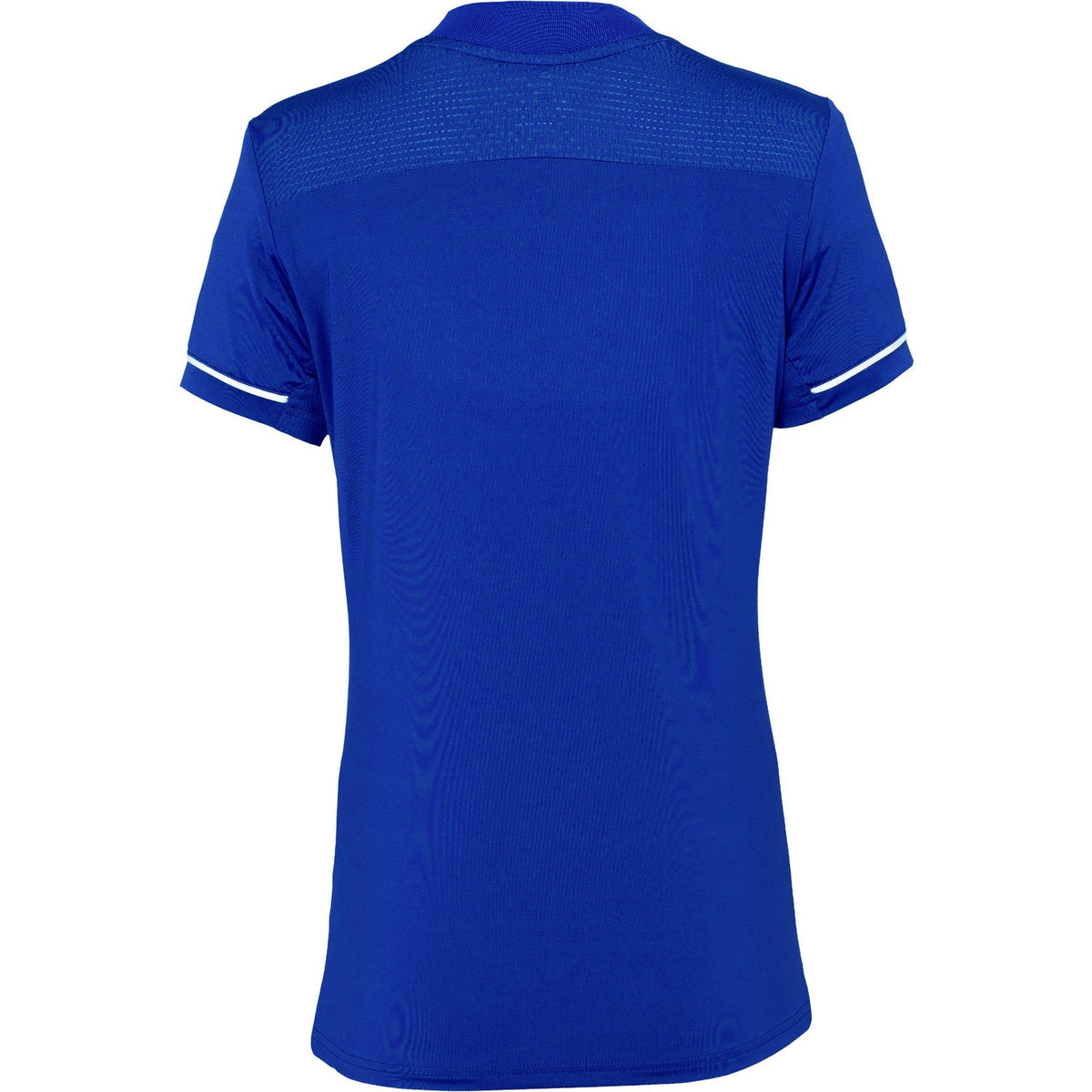 Achterzijde van het kobaltblauwe JDH Carbon W Pro T-shirt voor dames