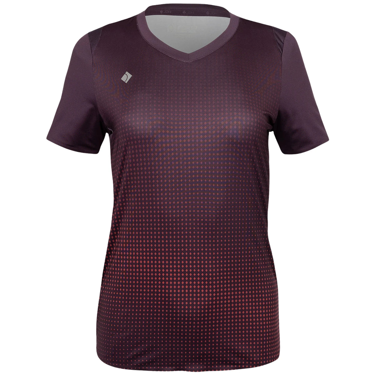 JDH W Graphic T-Shirt Plum - productfoto