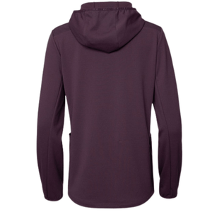 JDH W Hooded Midlayer Plum - 