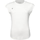 Vooraanzicht van het witte JDH W Performance T-Shirt voor dames met kapmouwtjes
