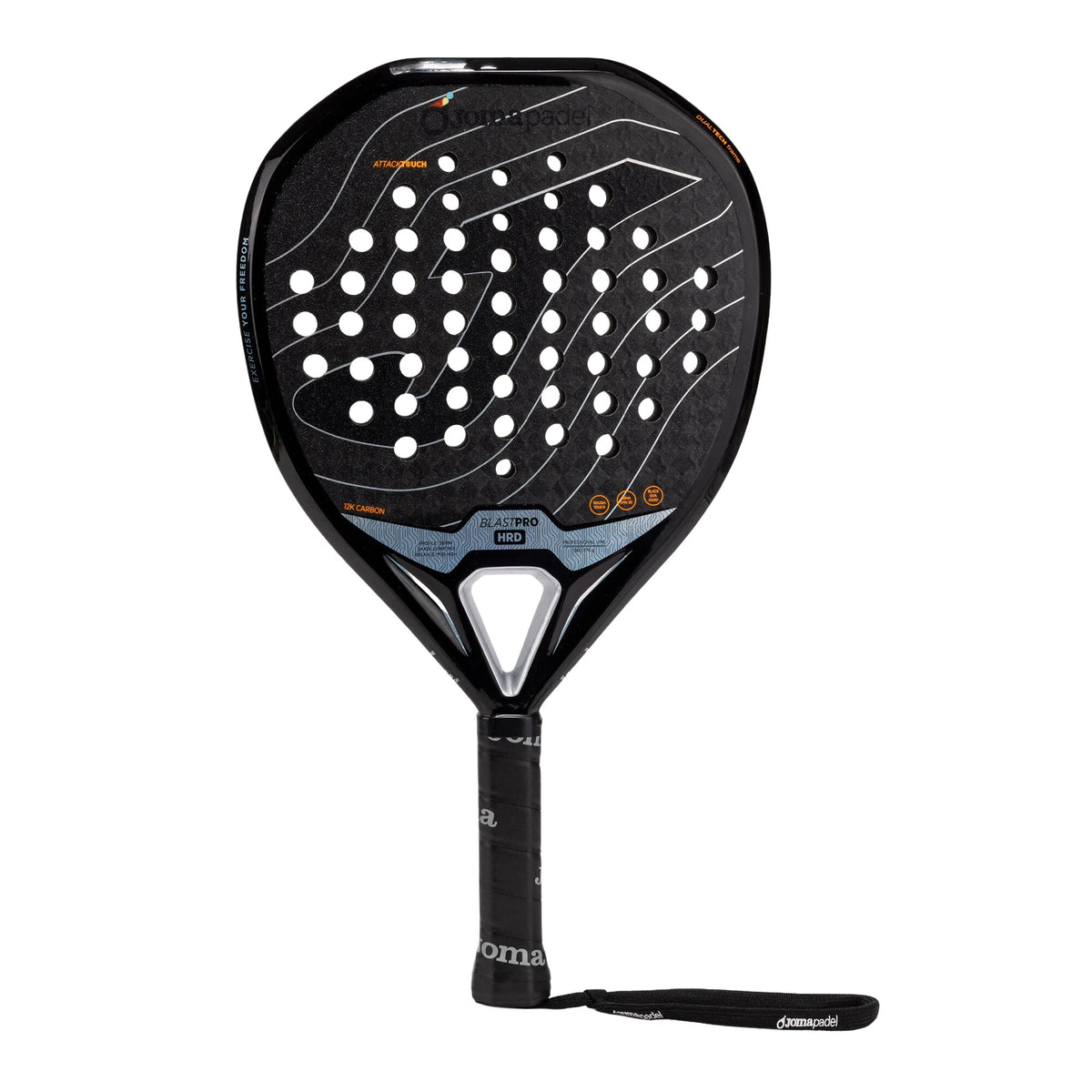 Joma Blast Pro Hrd 2026 padelracket, vooraanzicht
