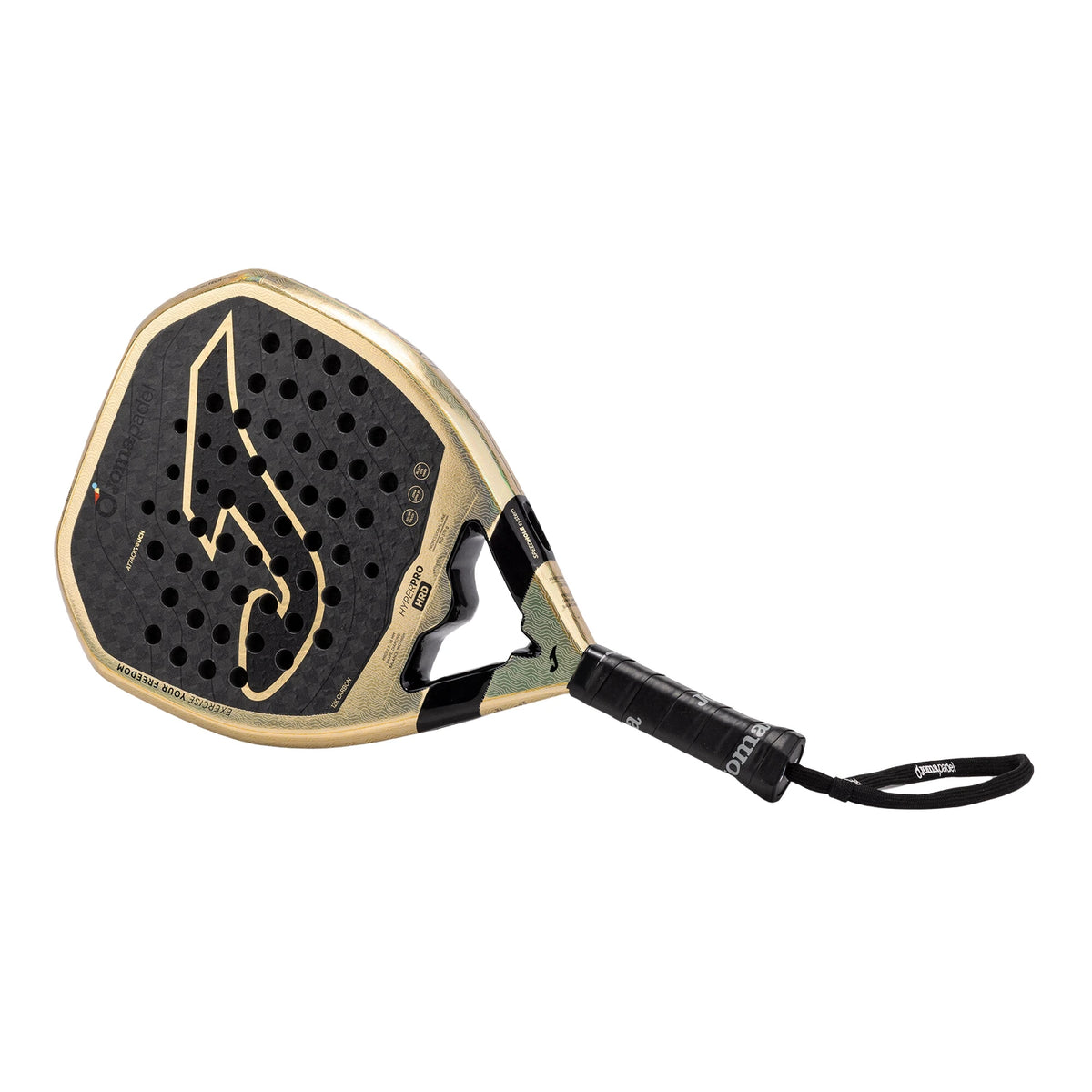 Joma Hyper Pro Hrd 2026 padelracket, liggend van links
