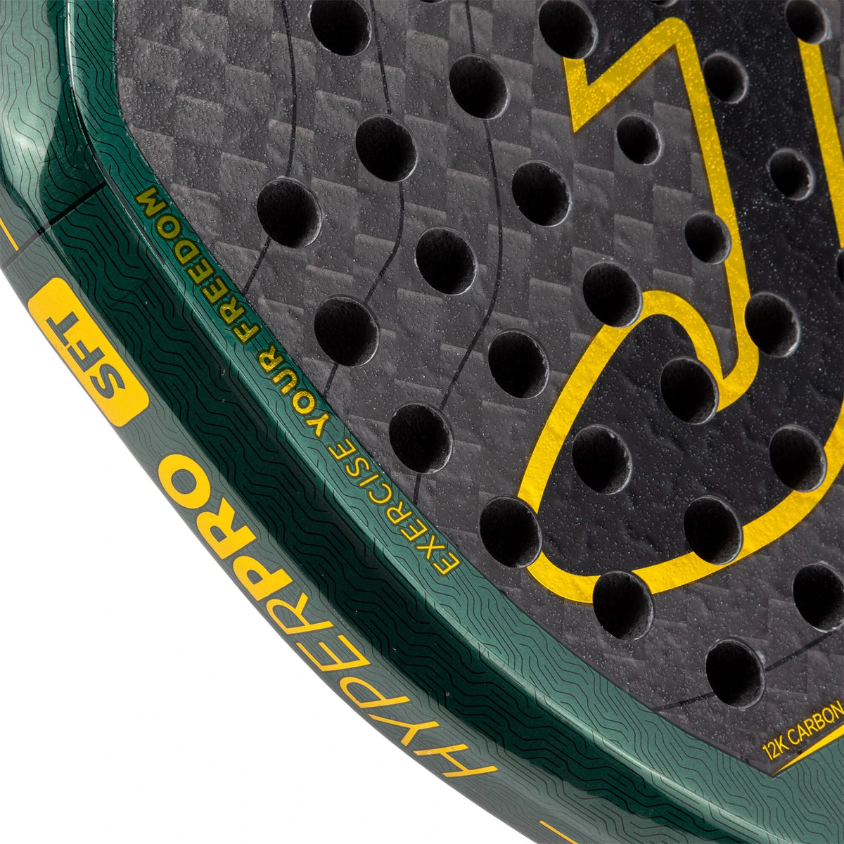 Joma Hyper Pro Sft 2026 padelracket, detail framerand