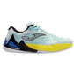 Joma Open Men 2026 in mintgroen met geel en blauw, zijaanzicht buitenkant