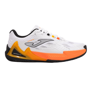 Joma Open Men White Fluorescent Saffron padelschoen heren - zijaanzicht