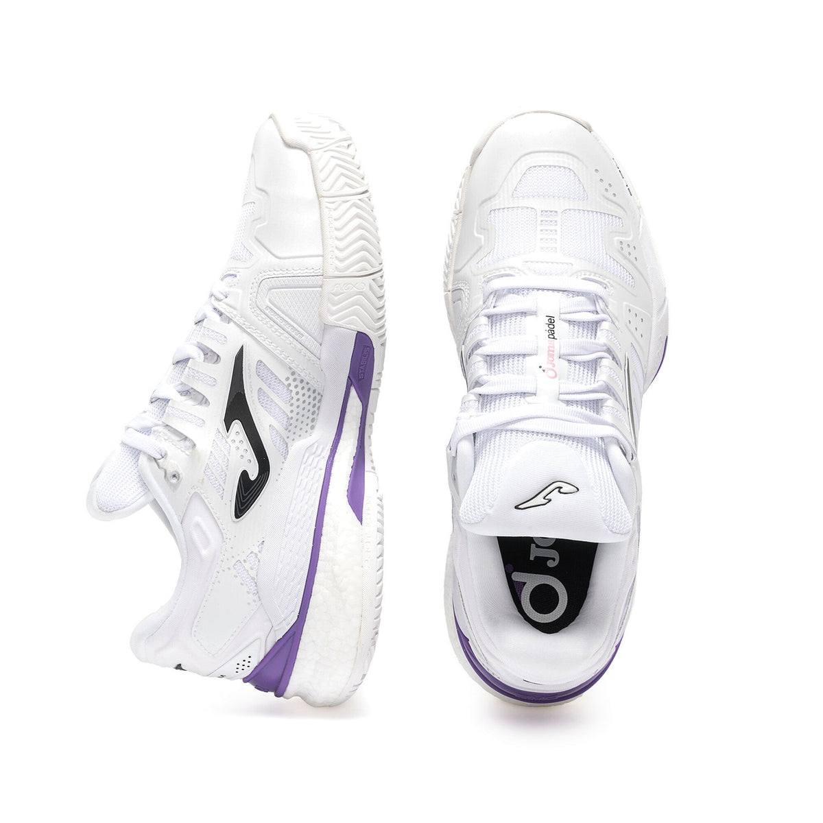 Joma Slam Classic 2026 White Purple Dames bovenkant