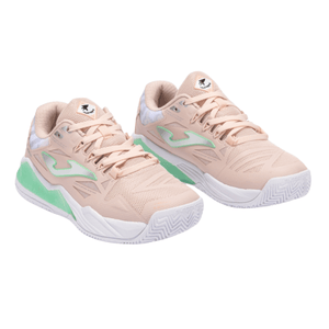Joma Spin Lady Pink padelschoen dames - paar schuin vooraanzicht