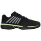 K-Swiss Express Light 3 in zwart met limegroen, zijaanzicht buitenkant