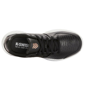 K-Swiss Hypercourt Express 2 HB Black/Pink, derde aanzicht
