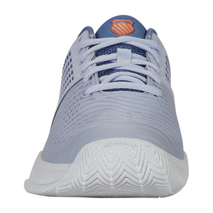K-Swiss Express Light 3 Clay Arctic/Infinity/Scarlet, vooraanzicht met DuraWrap Flex-kooi