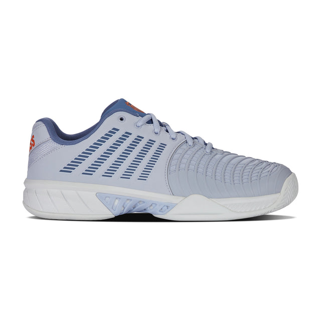 K-Swiss Express Light 3 Clay Arctic/Infinity/Scarlet, zijaanzicht buitenkant