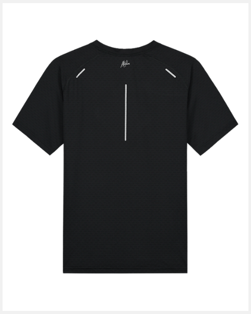 Malelions Padel Vortex T-Shirt Black - 