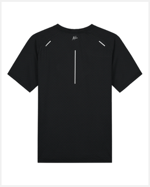 Malelions Padel Vortex T-Shirt Black - 