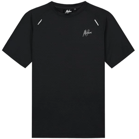 Malelions Padel Vortex T-Shirt Black - 